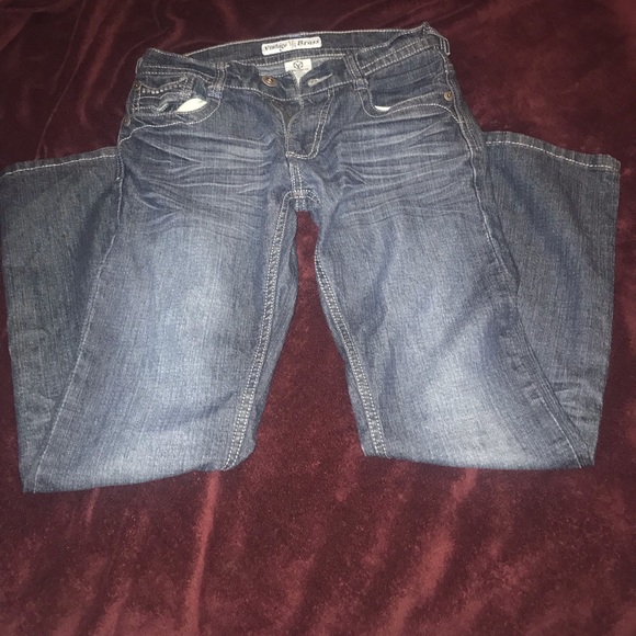 Vintage Brass Boy Blue Jeans - Picture 2 of 8